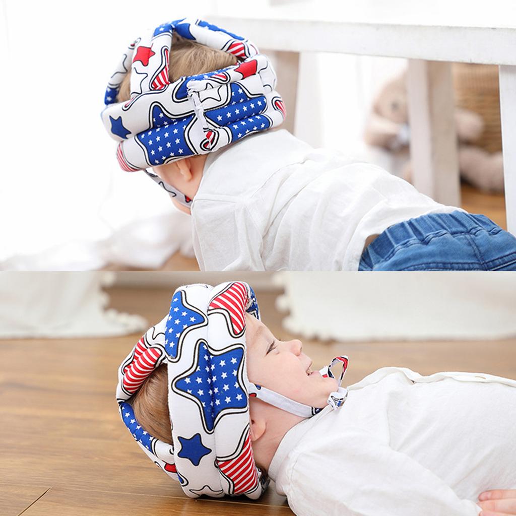 Random Design Baby Safety Helmet Head Protection Headgear Toddler Anti-fall Pad Children Learn To Walk Crash Cap