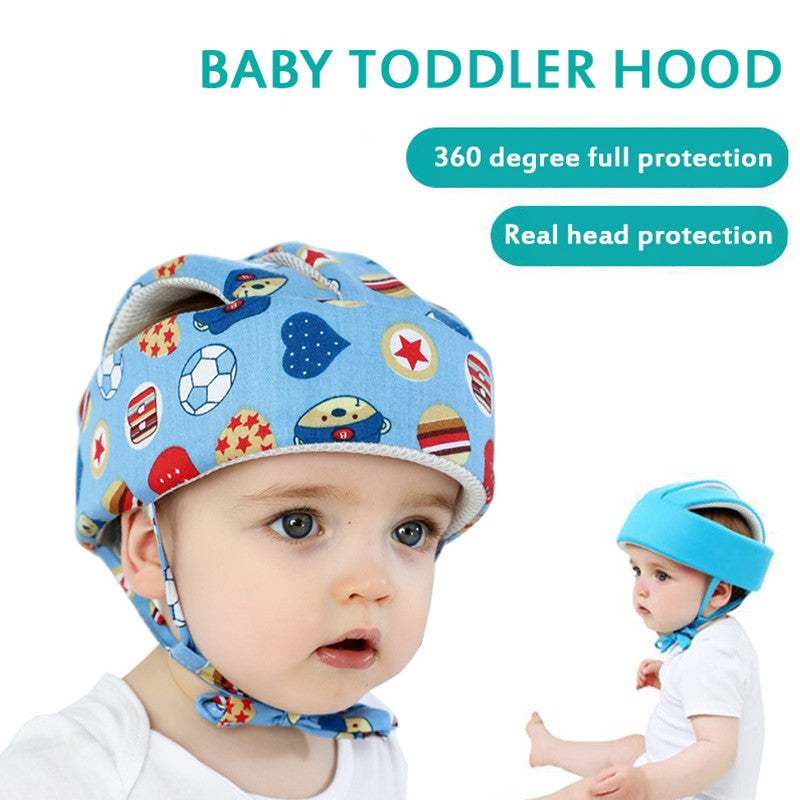 Random Design Baby Safety Helmet Head Protection Headgear Toddler Anti-fall Pad Children Learn To Walk Crash Cap