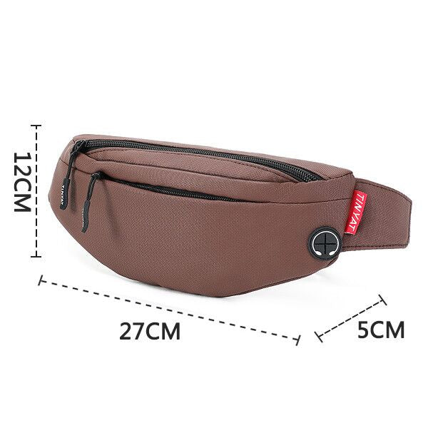 TINYAT Men Waist Bag Pack Purse