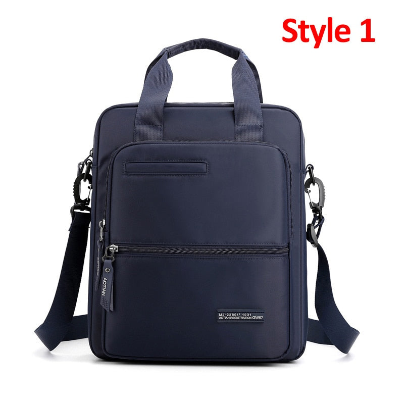 Men Waterproof High Quality Nylon Handbag