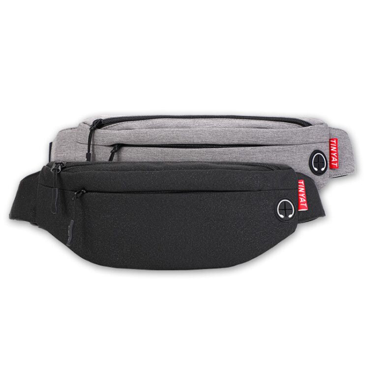 TINYAT Men Waist Bag Pack Purse