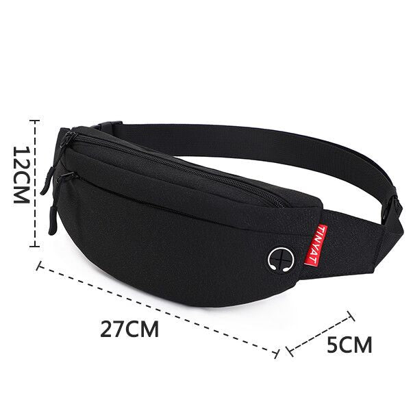 TINYAT Men Waist Bag Pack Purse