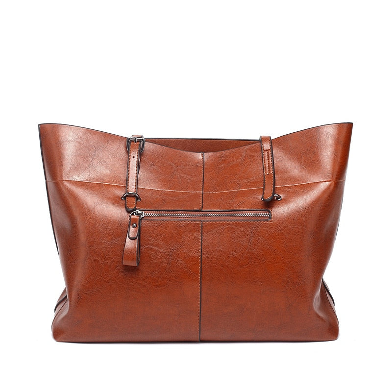 DIDABEAR Brand Leather Tote Bag