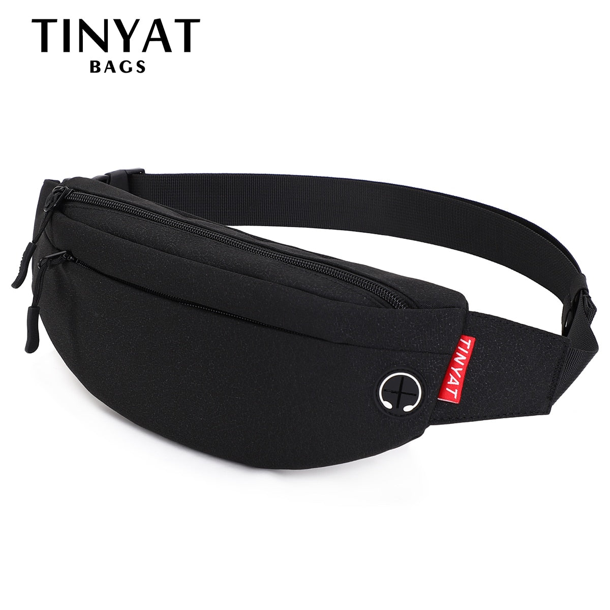 TINYAT Men Waist Bag Pack Purse